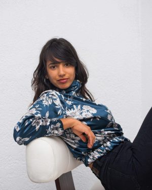 Camperas cortas de terciopelo con elástico en la cintura